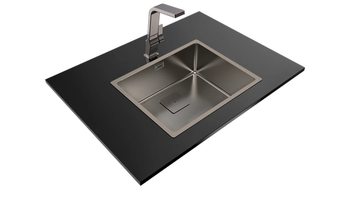 Fregadero Metallic Edition con triple posibilidad de instalación